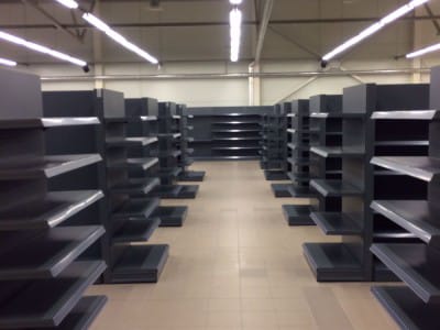 SHOP NETWORK "TOP" - CĒSIS, GAUJAS STREET 29 - delivery and installation of store shelves 3
